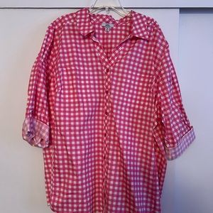 Plus Size Croft & Barrow Button Down Shirt